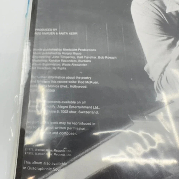 Rod McKuen & Anita Kerr - The San Sebastian Strings With Love - LP Vinyl Records - Picture 7 of 7